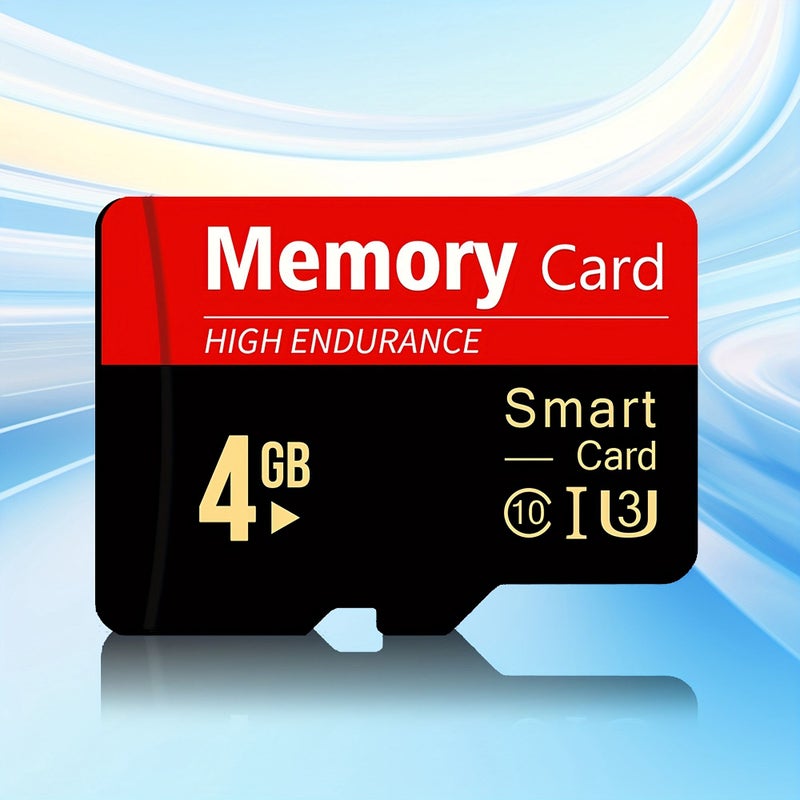 TF Memory Card 4GB High Speed Storage Compatible With Android Phones Tablets And Smartphones - Image 1