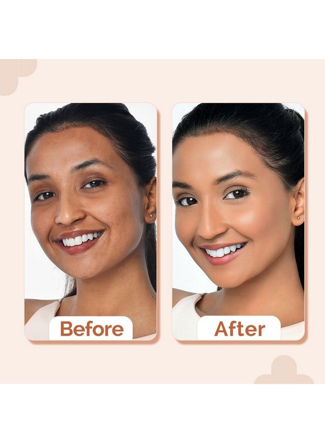 THE derma Co 2% Niacinamide Medium Coverage Matte Liquid Foundation For All Skin Types With 1% Hyaluronic Acid & Spf 40 Pa+++ For 12 Hour Long Stay & Oil Control - 07 Cinnamon, Pack Of 1 - Image 5