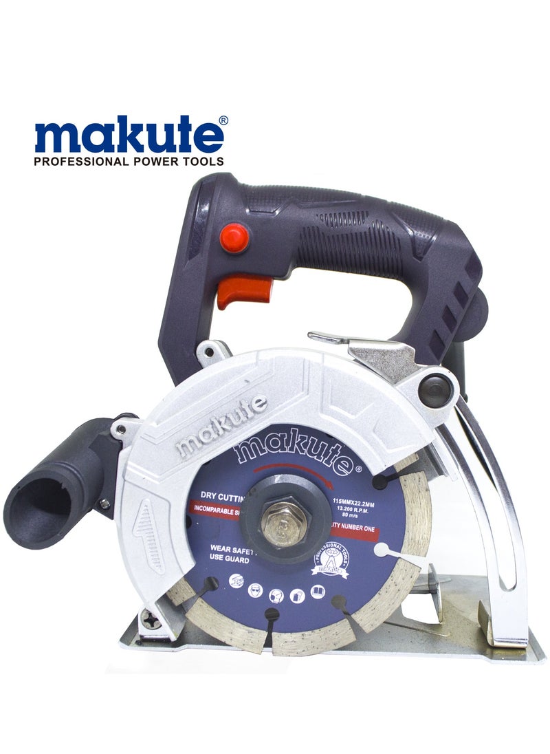 makute Circular marble saw 110mm, 1450W, speed 1200r/min, blade diameter 115mm  - Image 1
