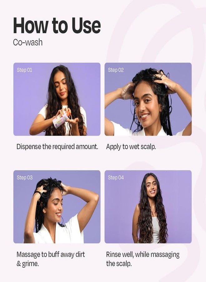 Manetain Co-Wash for Curly Hair - 100ml | 2 in 1 Shampoo & Conditioner | Non-foaming | Sulphate and Paraben Free | CG Friendly | Suitable for Dry and Frizzy Hair - Image 5