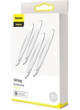 Baseus - Airbag Bumper - Car Transparent Bumper Scratch Scratch Protector 4 Piece Set - Image 1