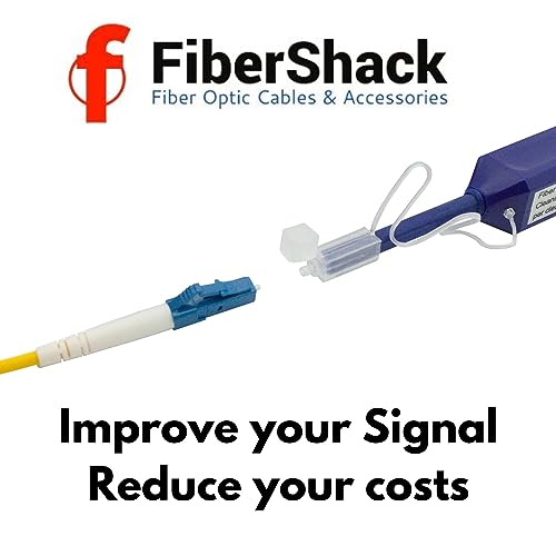 Fibershack - 1.25mm LC Fiber Cleaner Pen. 800+ Single Click Fiber Cleaner. LCUPC Optical Connector Cleaner & Endface Cleaning Pen Comes with Damage Protection Case & Dust Caps - Image 5