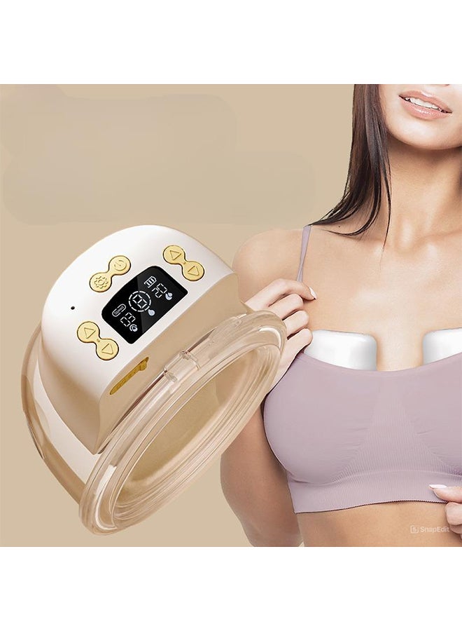 Doopser مضخة ثدي كهربائية قابلة للارتداء، بدون استخدام اليدين، 17 مم، 19 مم، 21 مم، قابلة للشحن عبر USB Type-C، 3 أوضاع و 9 مستويات، 240 مل - Image 2