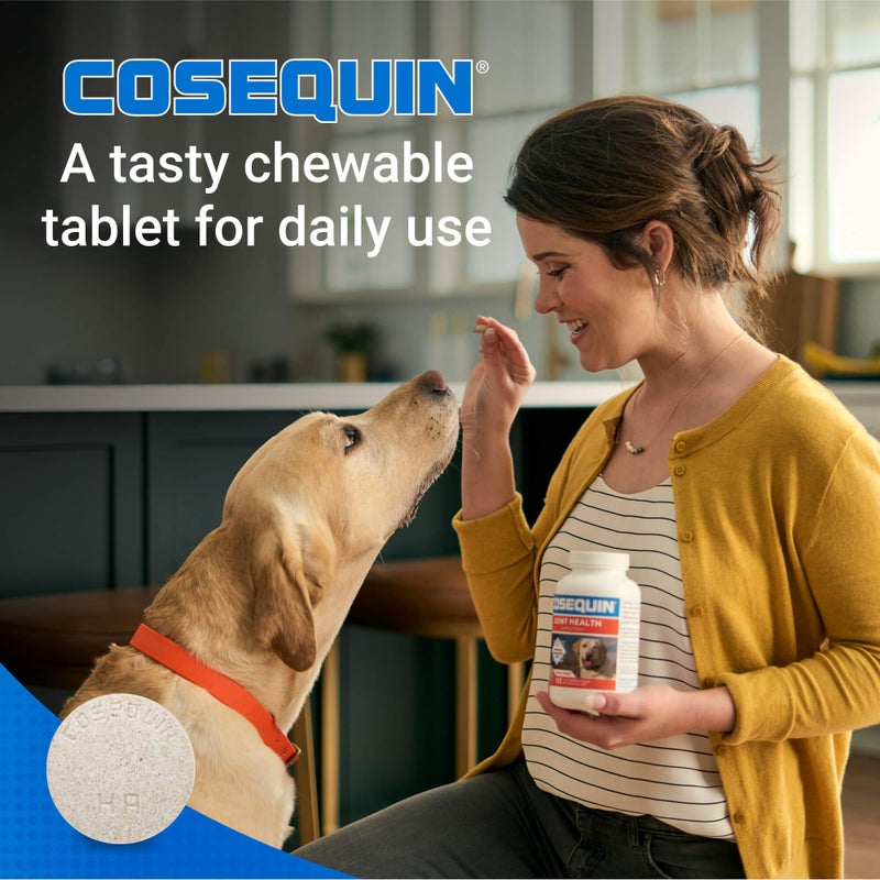 Nutramax Laboratories Nutramax Cosequin for Dogs Joint Health Supplement, Contains Glucosamine for Dogs, Plus Chondroitin, MSM and HA, Supports Healthy Joints, Chewable Tablets, 150 Count - Image 3