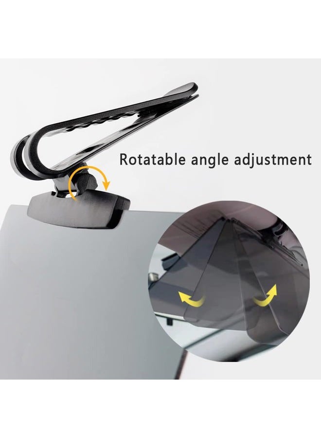 Aokdom 2Pcs HD Visor Sunshade Extender for Car,72.5% Strong-Light Blocking Rate - Anti-Glare Car Visor Protect from Sun Glare, Snow Blindness and UV Rays (2Pcs) - Image 5