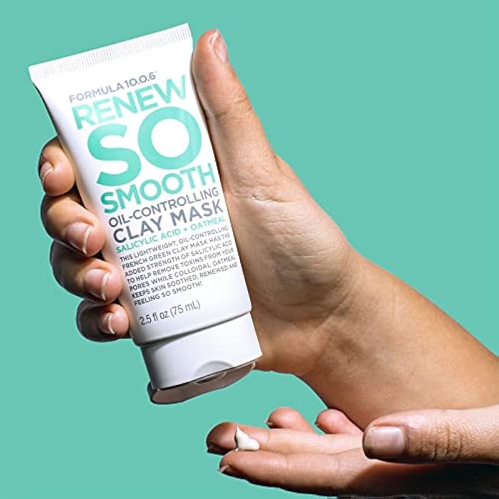 FORMULA 10.0.6 - Renew So Smooth Oil-Controlling Clay Mask 2.54 fl oz (75ml) - Image 3