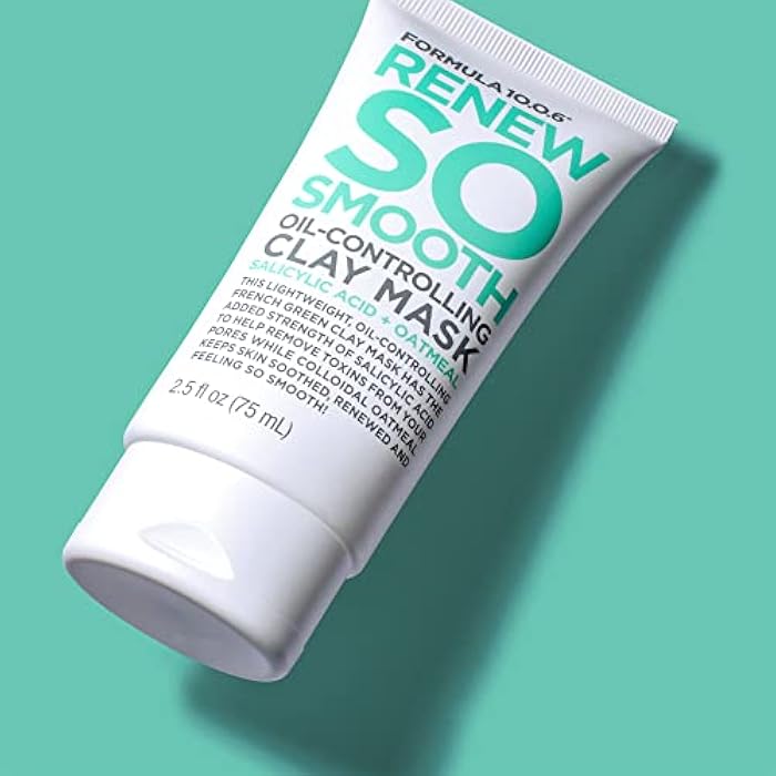 FORMULA 10.0.6 - Renew So Smooth Oil-Controlling Clay Mask 2.54 fl oz (75ml) - Image 4