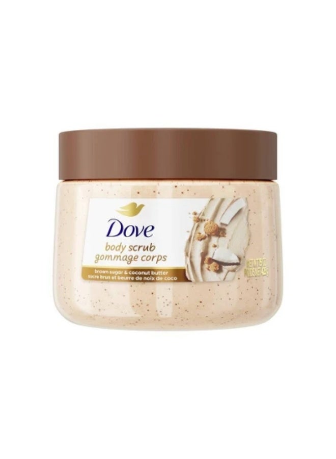 دوف مقشر الجسم بالسكر البني و جوز الهند من دوف 425 جرام - Image 1