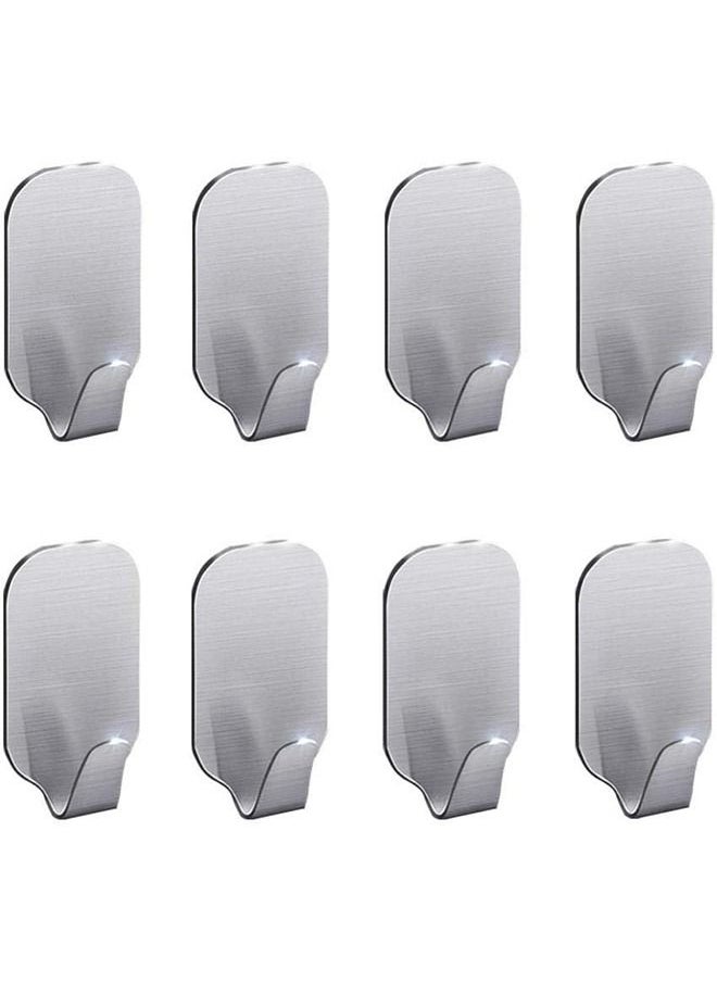 Adhesive Hook Heavy Duty Wall Adhesive Hooks for Hanging Towel Coat Hat Ultra Strong Wall Rack Hooks for Bathroom Kitchen Closet