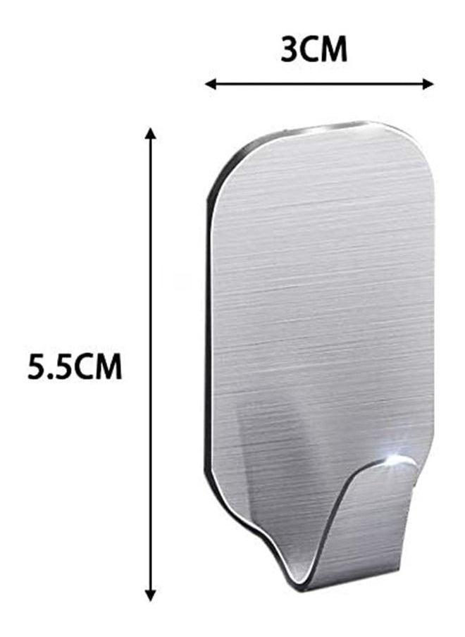 Adhesive Hook Heavy Duty Wall Adhesive Hooks for Hanging Towel Coat Hat Ultra Strong Wall Rack Hooks for Bathroom Kitchen Closet