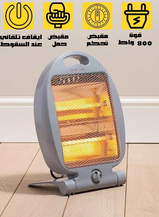 بيكي دفاية كهربائية صغيرة بشمعتين بقوة 800واط - Image 1