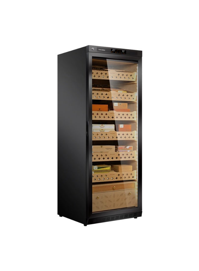 Raching MON2800A Climate Control Black Wood 1500+ Cigars Electric Humidor Without Ammonia Removal - Image 1