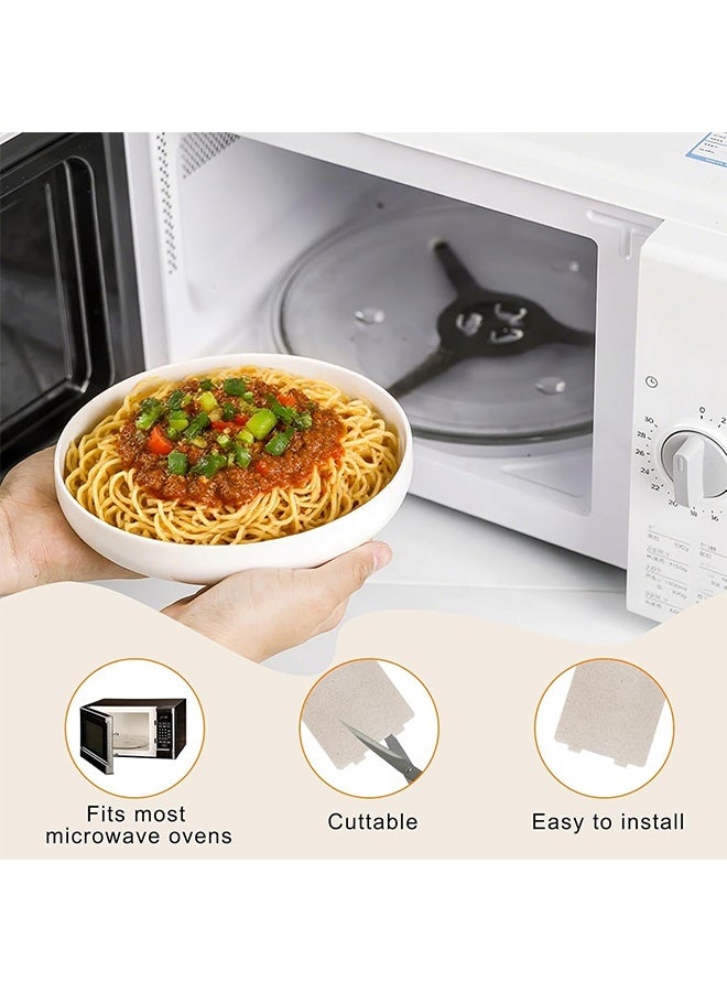 8-Pack Microwave Oven Parts Mica Slice Universal Waveguide Cover Sheets for Efficient Heat Insulation for Home Kitchen Restaurant Office Thick Heat Insulation Accessories - Image 2