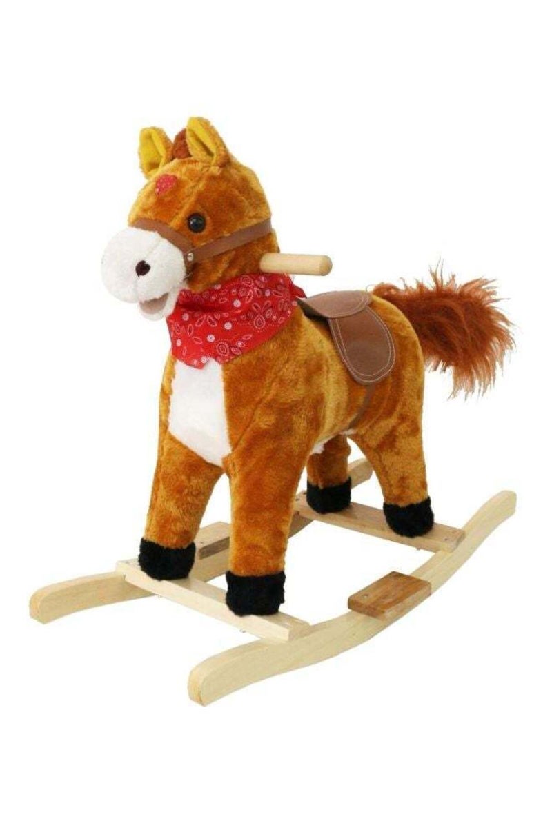 Plush Rocking Horse Toy for Kids