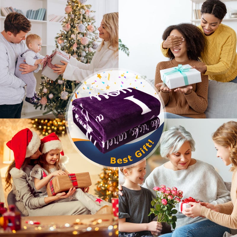 Aimego Sister Blankets from Sister  Sister Birthday Gifts from Sister  Best Friend Bestie Birthday Gifts for Women  Sisters Gifts from Sister on Christmas Valentine's Day  Soul Sister Gifts Throw Blanket - Image 4
