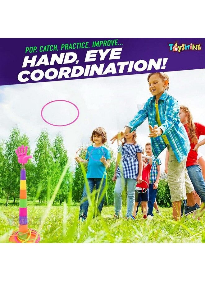 Toyshine 2 In 1 Ring Toss Game ; Shape Sorter Color Recognition Aim And Strike Gamemulticolor  - Image 4
