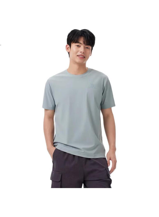 camel Outdoor Quick-Dry T-Shirt Men'S Spring Summer Short Sleeve Round Neck Original Yarn Cool Feeling Sunscreen T Breathable Sweat-Absorbing Sports T-Shirt Women Xl - Image 2