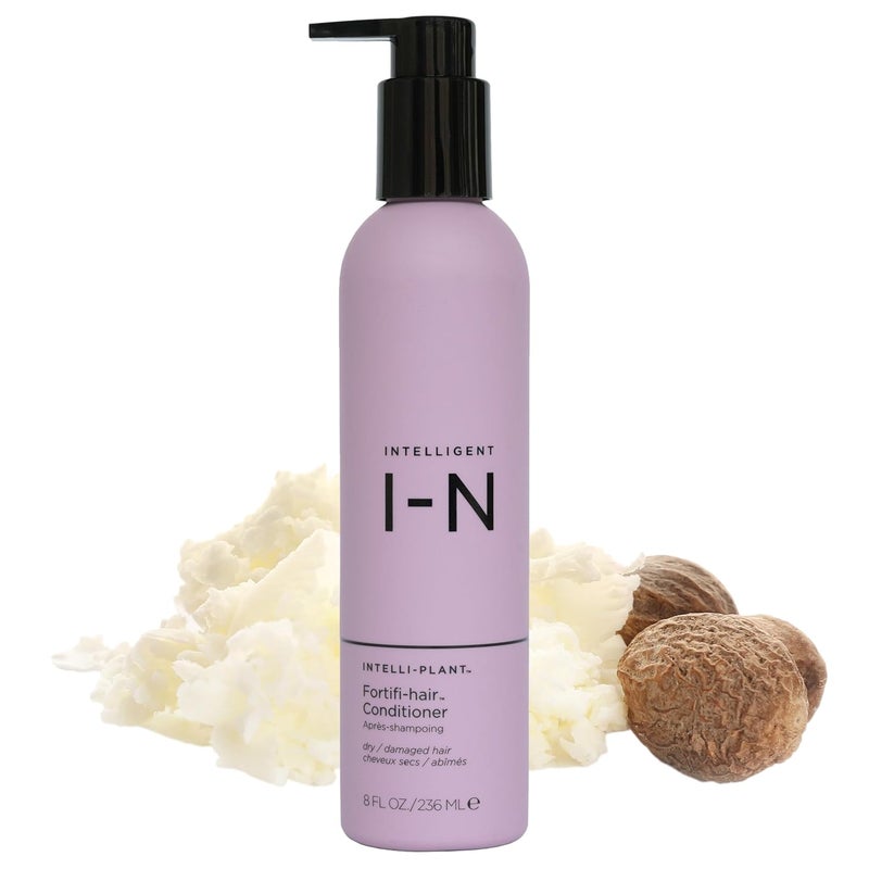 Fortifihair Moisturizing Conditioner Intensive Repair Conditioner for Dry Damaged Hair Rejuvenates Rebuilds Vegan 8 Oz