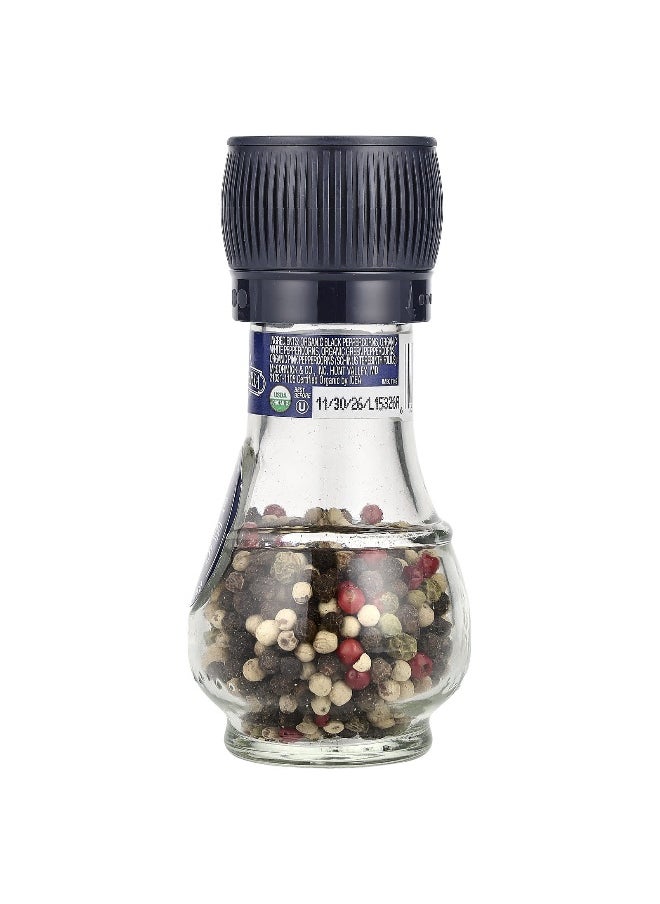 DROGHERIA & ALIMENTARI - Drogheria & Alimentari, Organic 4 Peppercorns Mill, 1.24 oz (35 g) - Image 1