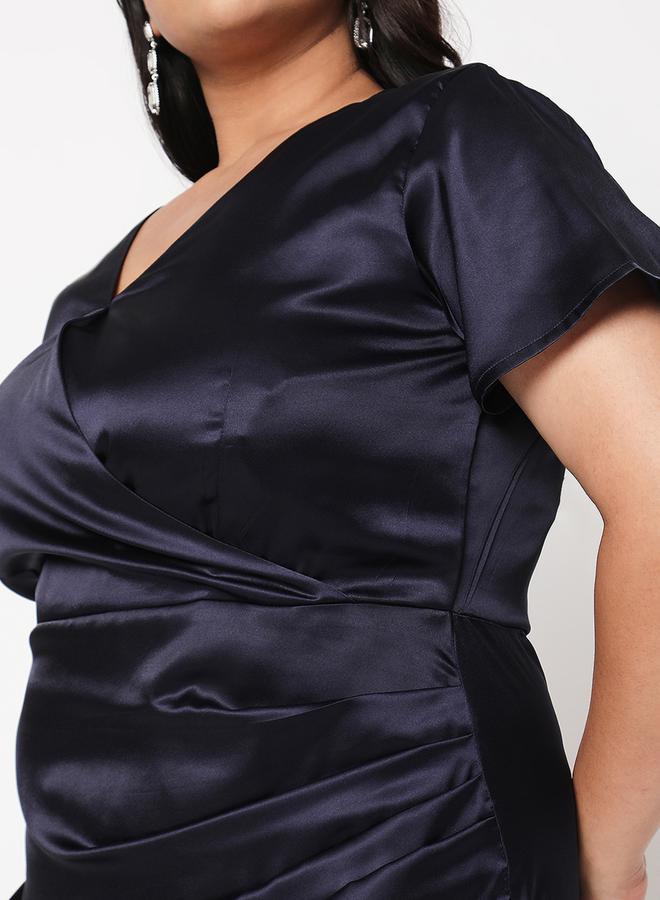 Mish Satin Midi Dress - Image 2