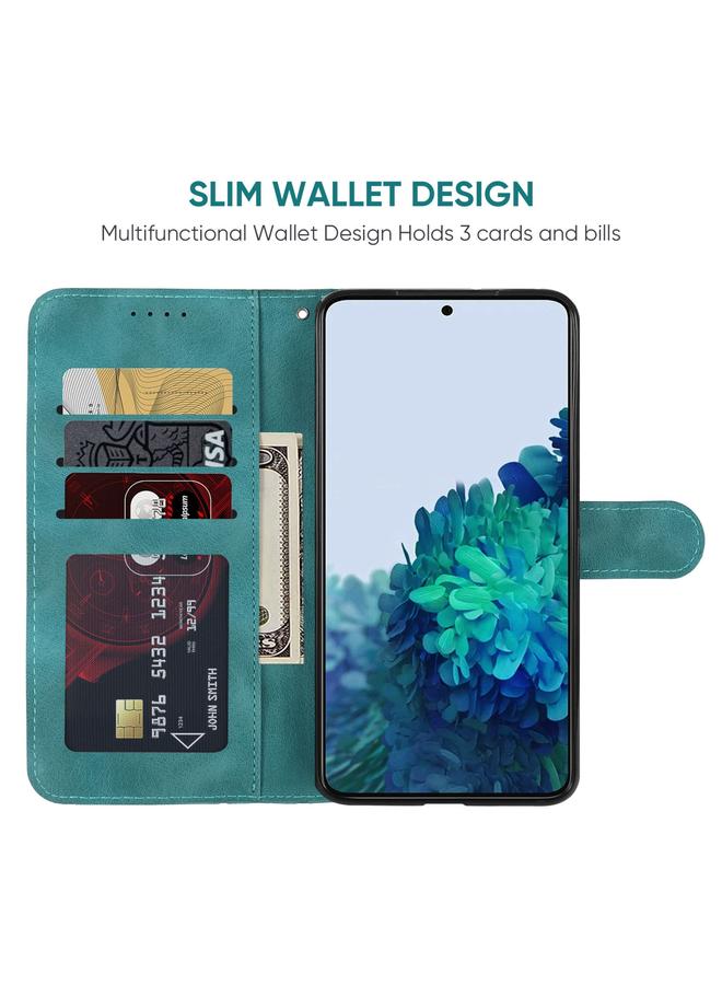 اس-توب جراب هاتف جلدي بخطوط هندسية لهاتف Samsung Galaxy S22 5G - Image 3