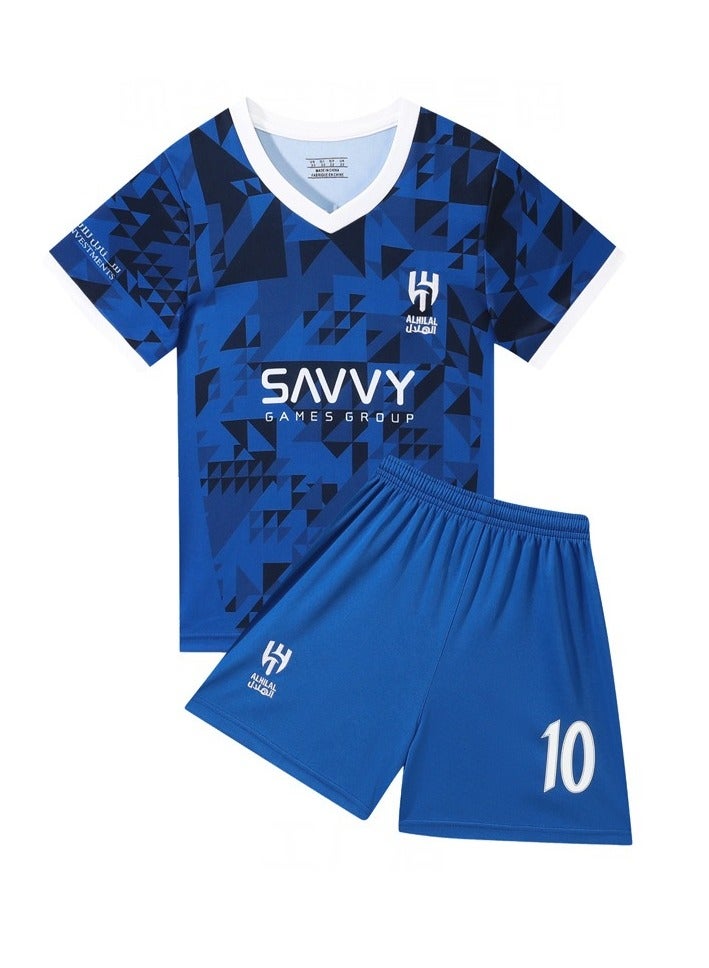 The design of the football jersey is breathable and quick-drying, making it suitable for training, leisure outings and various sports activities. They are specially made for teenagers and children