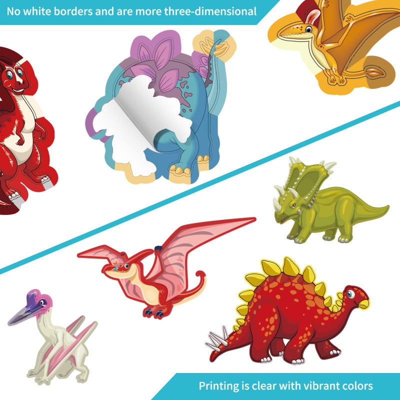 Kalysky Find The Animal Sticker Book For Kids  Dinosaur And Ocean Sticker Activity Book For Kids Ages 2-4 3-5  Toddlers Travel Road Trip Activities Car Games - Image 3