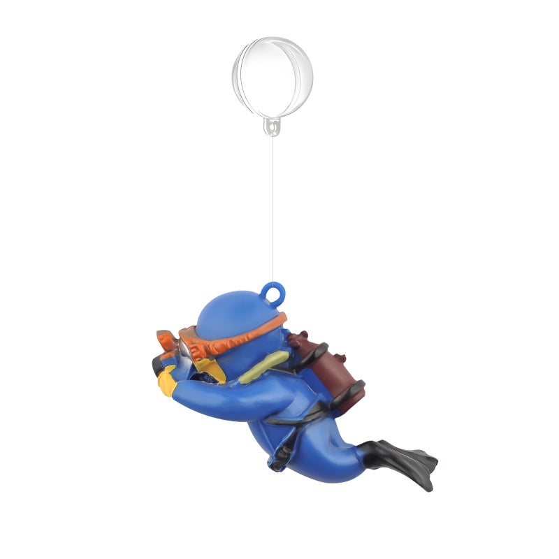 onesimcr Floating Fish Tank Decorations, Aquarium Decorations, Lovely Diver Fish Tank Decorations, Floating Device Fish Tank Accessoriesï¼ŒSuitable for All Kinds of Fish Tanksâ€¦ - Image 1