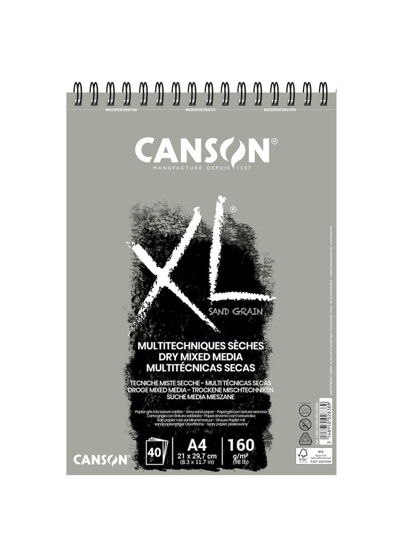 CANSON CANSON Art Book XL Grey-A4-160G  - Image 1