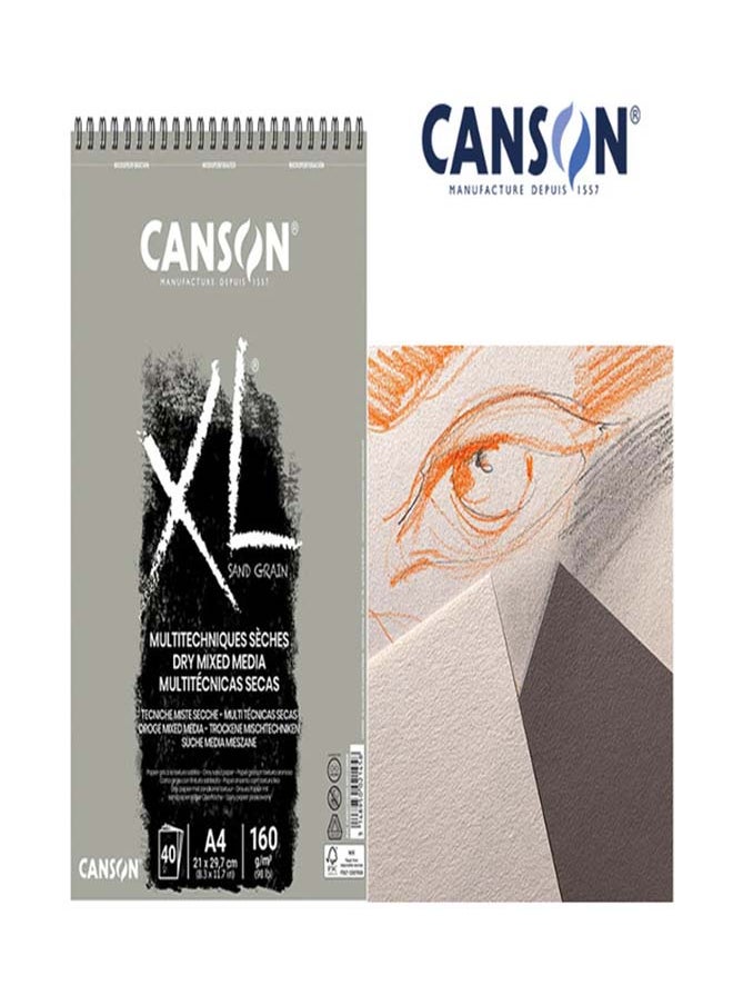 CANSON CANSON Art Book XL Grey-A4-160G  - Image 2