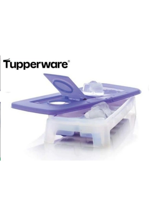 Tupperware Pure and Fresh Original Unique Covered Cool Cubes Silicone Based Ice Cube Tray With Opening Lid - 1 piece - Image 5