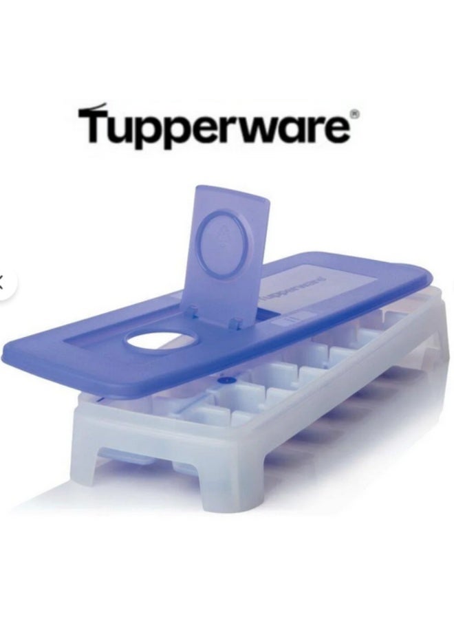 Tupperware Pure and Fresh Original Unique Covered Cool Cubes Silicone Based Ice Cube Tray With Opening Lid - 1 piece - Image 3