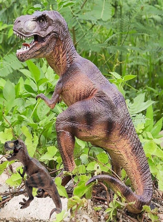 MALLEXO Realistic 3PCS T-rex Dinosaur Toys for Kids 3+| Prehistoric Animals Hunting Dinosaurs Action Figurine Playset for Boys and Girls Best Birthday Gifts for Children Educational & Decoration Items - Image 5