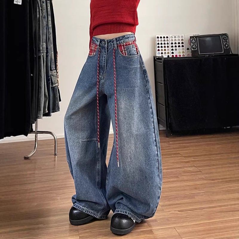 Unisex Casual Daily Denim Jeans - Image 2