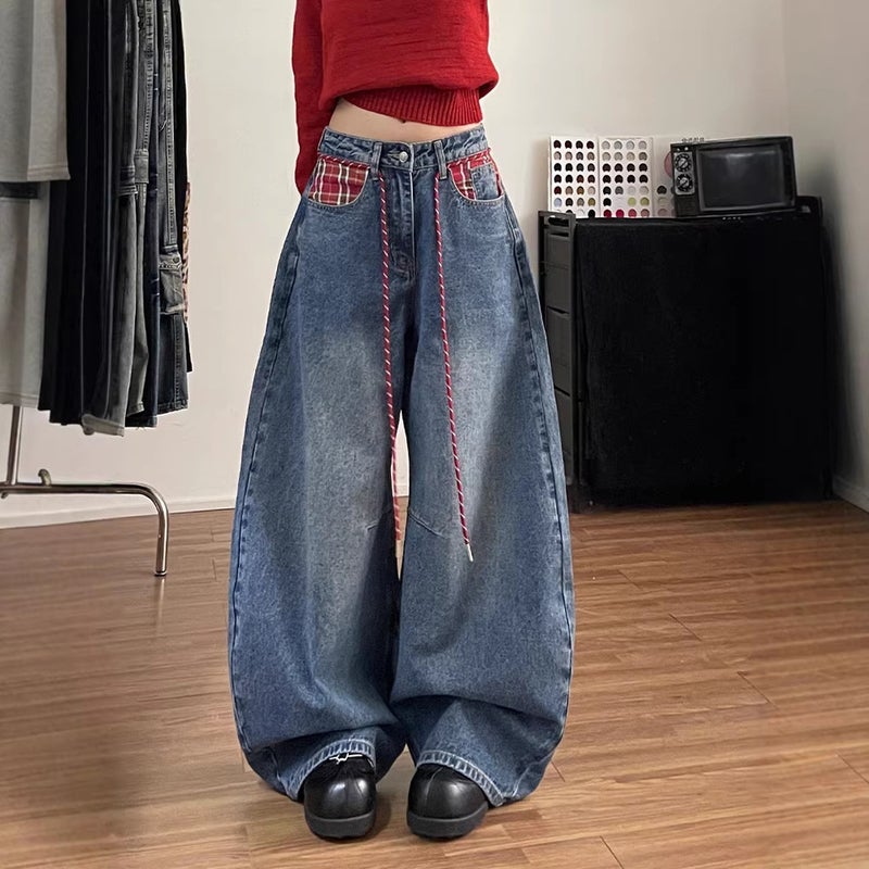 Unisex Casual Daily Denim Jeans - Image 5