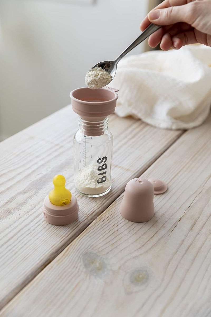 BIBS Baby Glass Bottle 110ml Sage - Image 4
