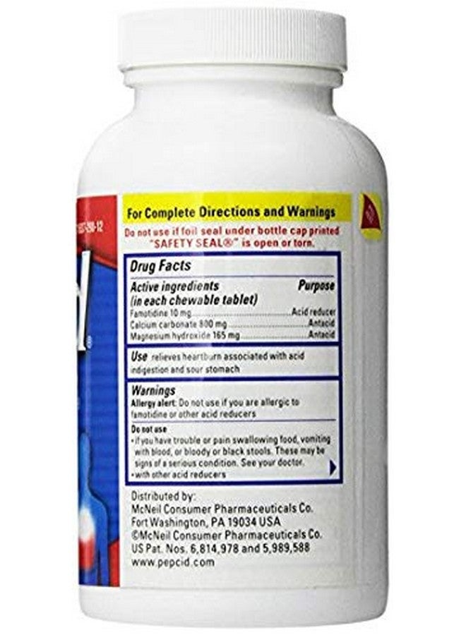 Pepcid Complete Dual Action Chewable Tablets Berry Flavor (100 Count) - Image 2