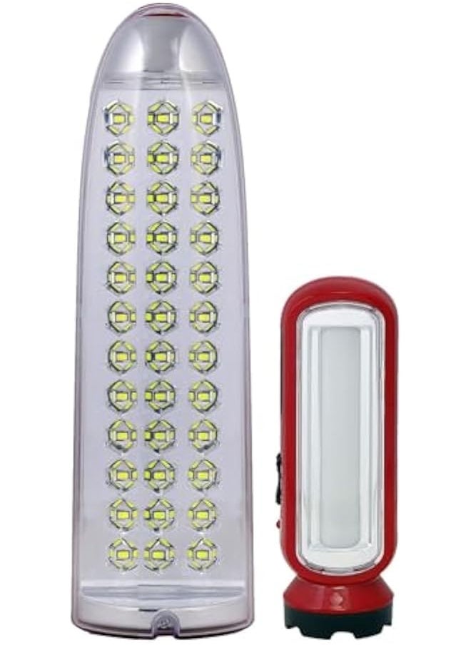 GEEPAS Rechargeable Led Lantern With Torch Gefl4664N 