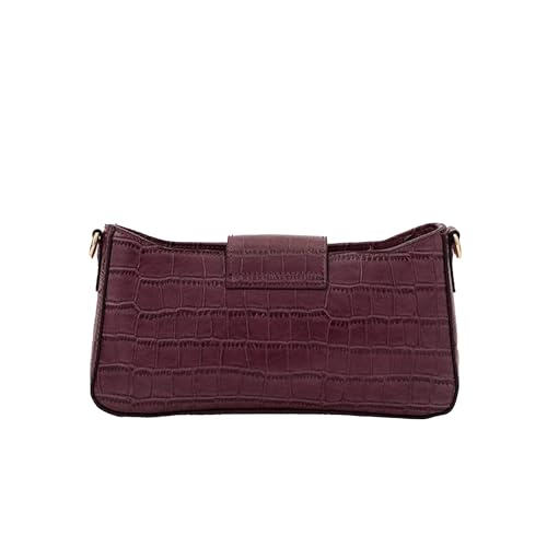 Miraggio Isabella Textured Shoulder Bag For Women Stylish With Detachable Shoulder Strap | Women Shoulder Bag - Image 5
