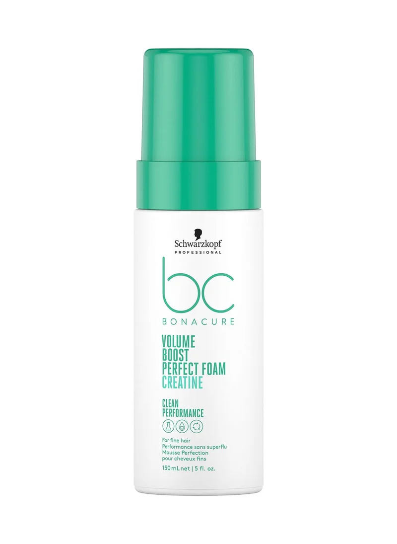 Schwarzkopf Professional Bonacure Volume Boost Perfect Foam For Fine Hair - Vegan - 150ml