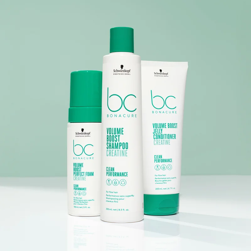 Schwarzkopf Professional  Bonacure Volume Boost Perfect Foam For Fine Hair - Vegan - 150ml  | Best Price UAE