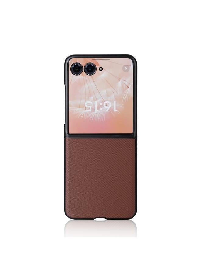 S-TOP Case For Motorola Moto Razr 50 Ultra PU Leather PC Phone Case - Image 3