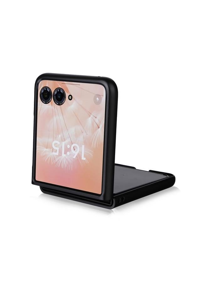 S-TOP Case For Motorola Moto Razr 50 Ultra PU Leather PC Phone Case - Image 4