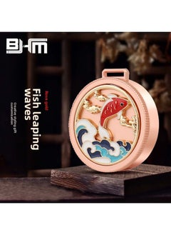 Generic Anniversary Gift U Disk Logo Pattern Customization National Day Year's Day Activities To Send Customers To Commemorate The Business Gift-Color:Fish Jump Waves-rose Gold-red Gift Box-Capacity:64MB  - Image 1