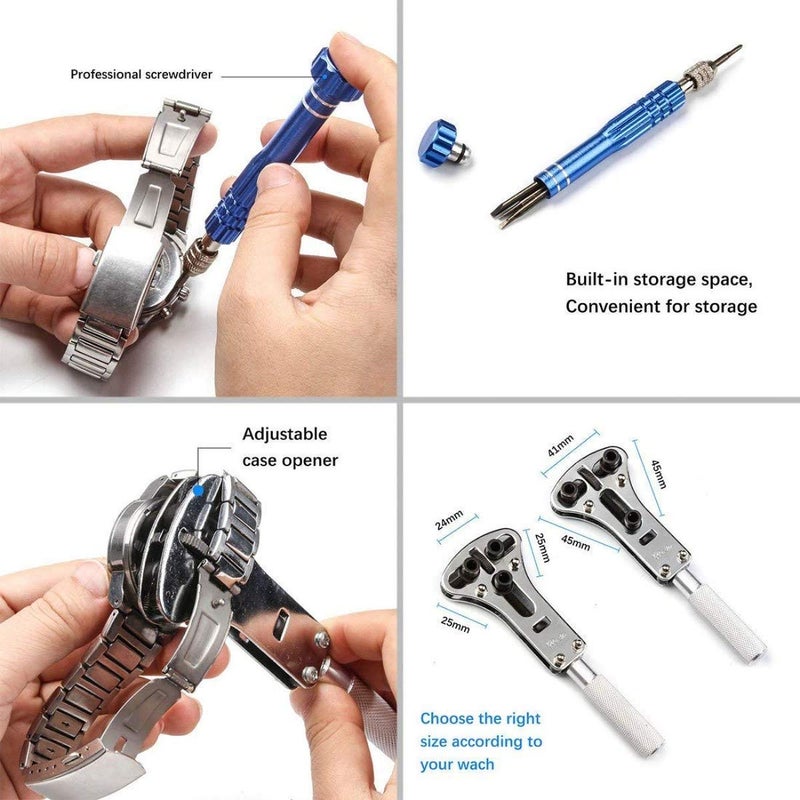 DIY Crafts Diy Crafts 10707 Electrapick Professional Spring Bar Tool Set, Watch Band Link Pin Removal Tool Set, Multicolor  - Image 4
