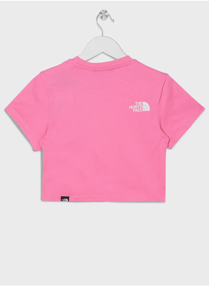 THE NORTH FACE Easy Cropped T-Shirt