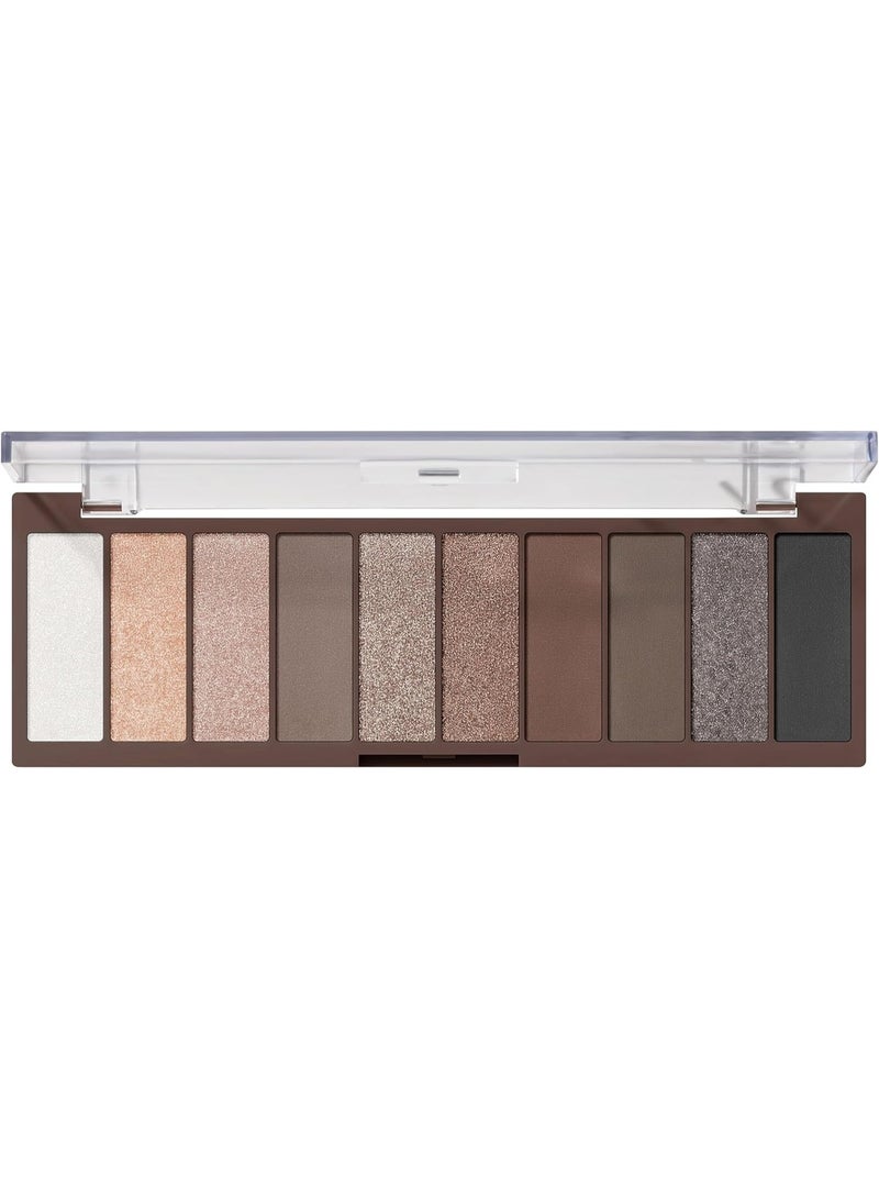 elf Cosmetics Everyday Smoky Eyeshadow Palette, Ten Eyeshadow Shades for Bold or Subtle Eyes - Image 1