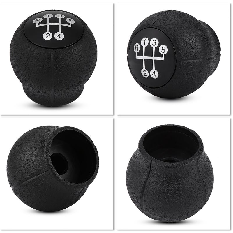5 Speed Gear Knob: Premium Plastic, No Fading - Easy Install Aftermarket Gear Stick for Vauxhall Opel Corsa B C Vectra B Astra G F - Image 4