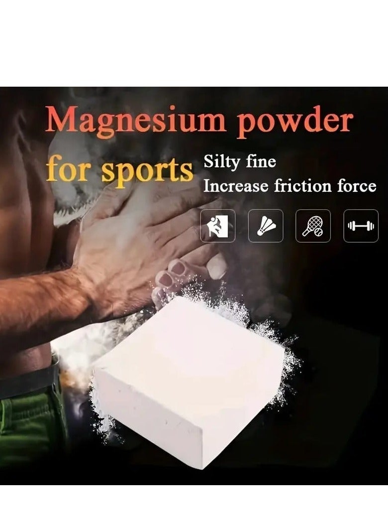 TIB 8 pieces of chalk powder for weightlifting, extreme sports, acrobatics, rock climbing, fitness, and anti-slip training. - Image 2