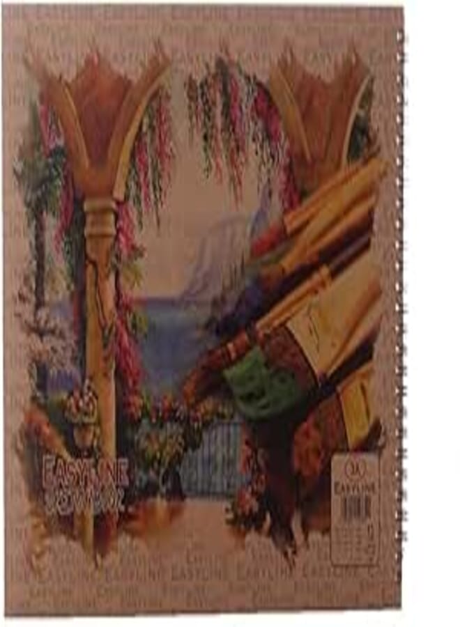 Easy Line 12240-3 Wire Drawing Notebook 12 Sheets Colored - Multi Color